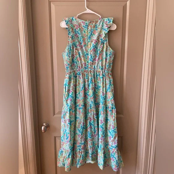 Jcrew Floral Sleeveless Women’s Dress - Multicolor - Picture 2 of 3